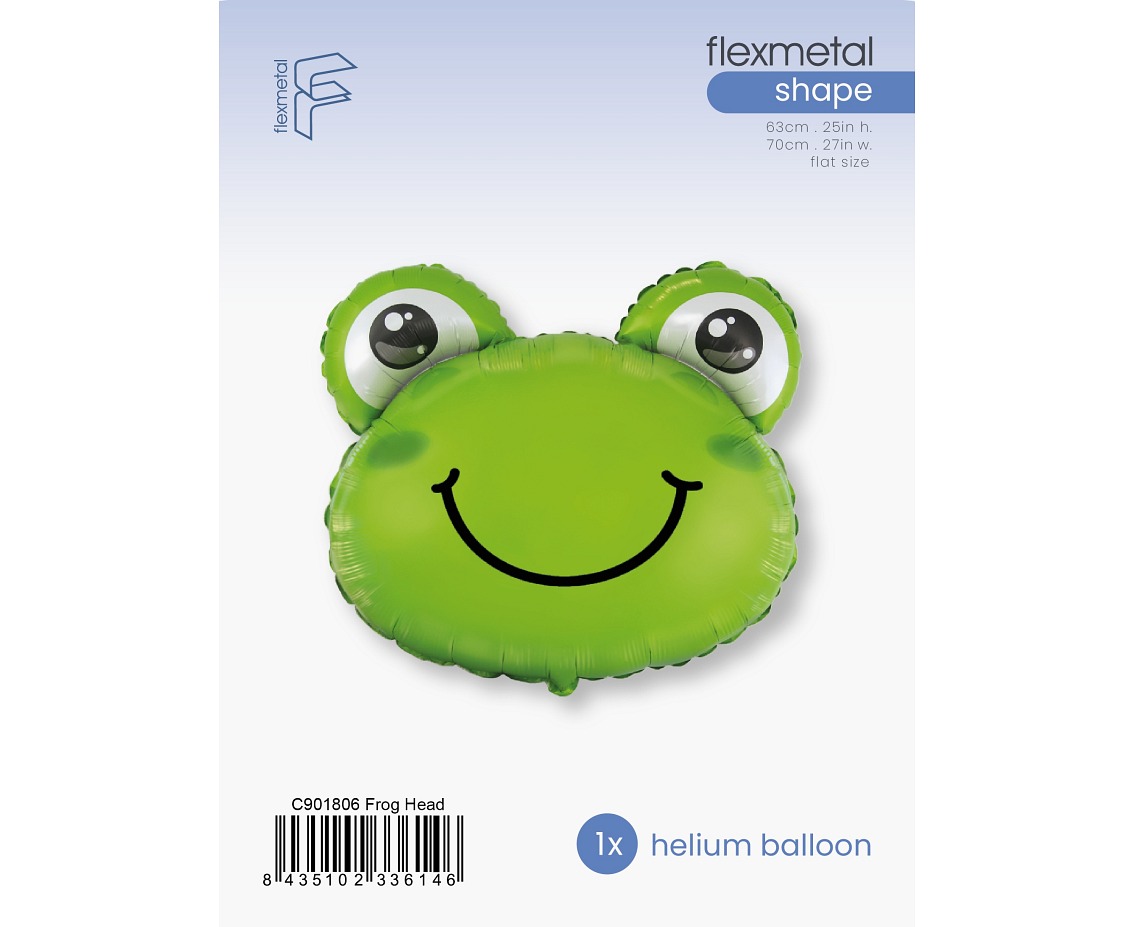 Balon foliowy 24" FX - Żabka zielona C901806 GoDan